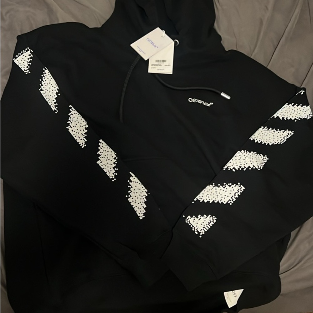 Off-White Black Garment Tag